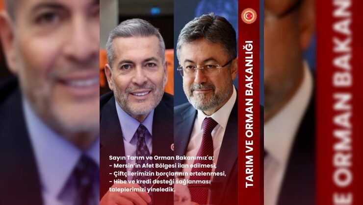 “MERSİN’DE ZİRAİ DON 7 MİLYAR TL’LİK ZARARA NEDEN OLDU”